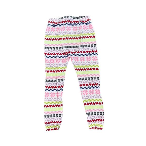 Baby Gap 3Y Fair Isle Hearts & Snowflakes Pajamas - Picture 8 of 8